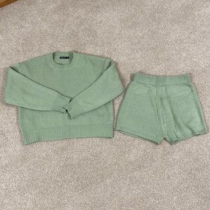 Nasty Gal sweater short set